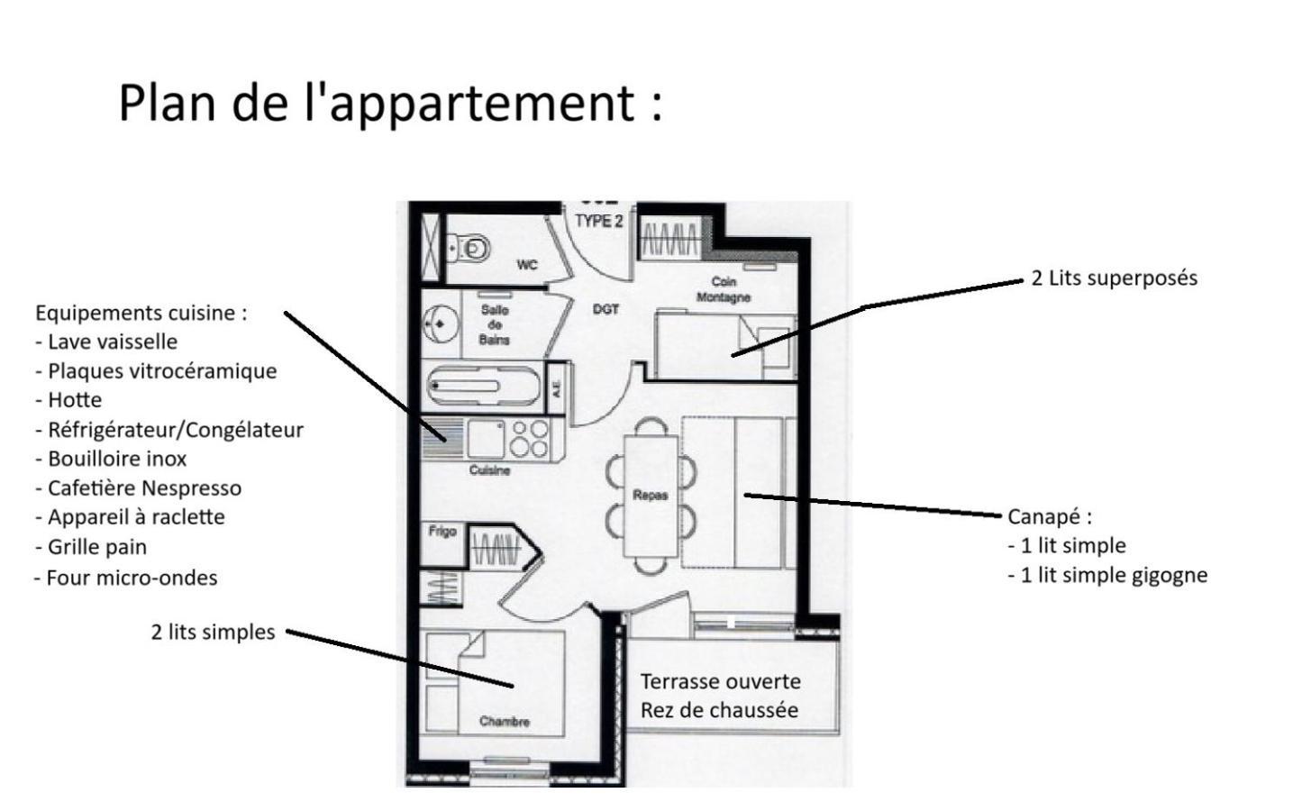 Le Hameau Spa & Piscine Appartement 2 Pieces 6Pers By Alpvision Residences โอแรลล์ ภายนอก รูปภาพ